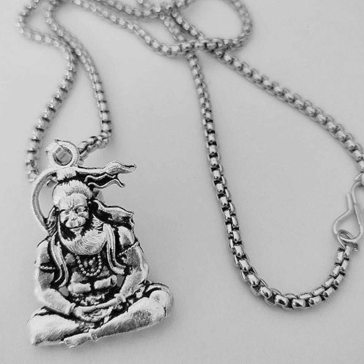 Hanuman Ji Pendant  Chain Religious Jewellery