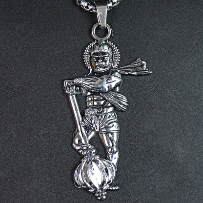 Hanuman Ji Pendant With Gada Religious Jewellery