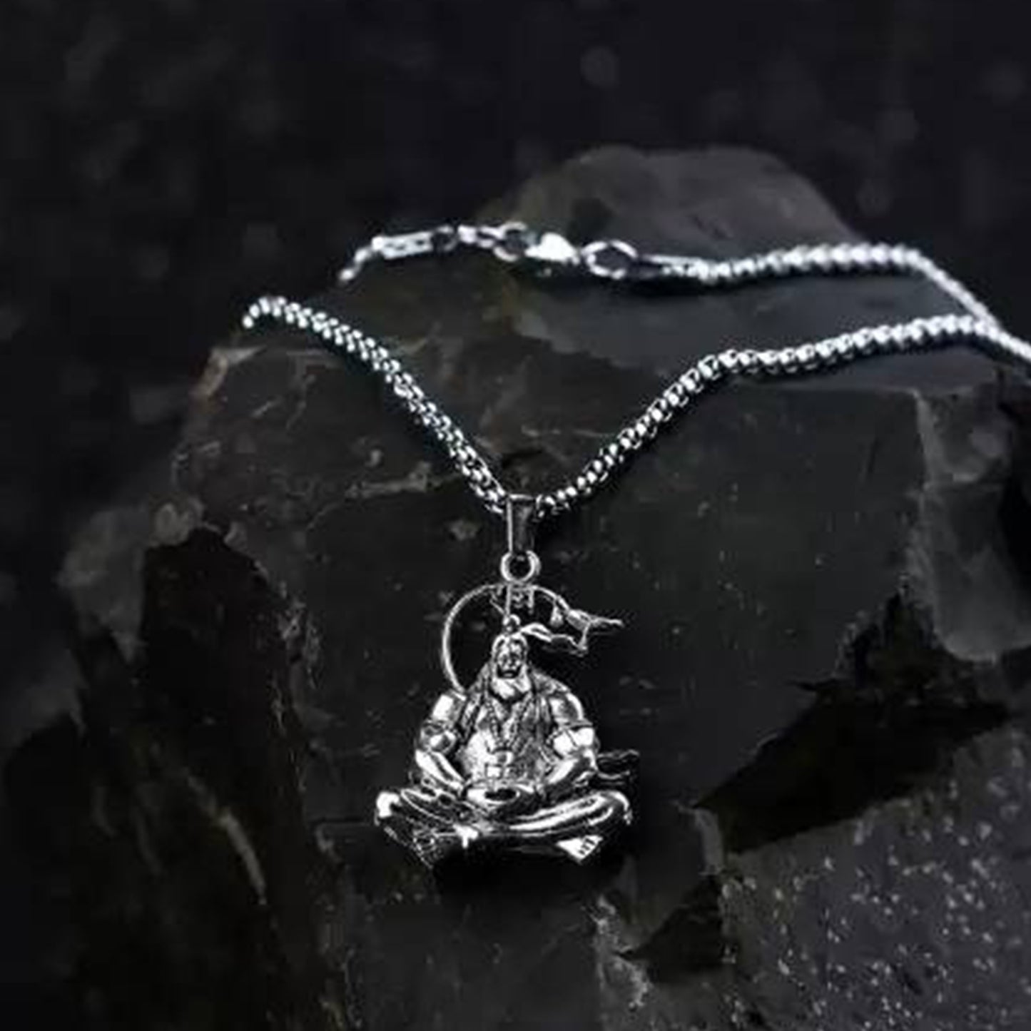 Hanuman Ji Pendant  Chain Religious Jewellery