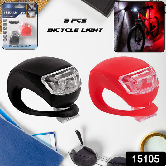 Silicone Led Bike Light Set