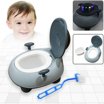 Baby Portable Lighting  Music Toilet Baby Potty Training Seat