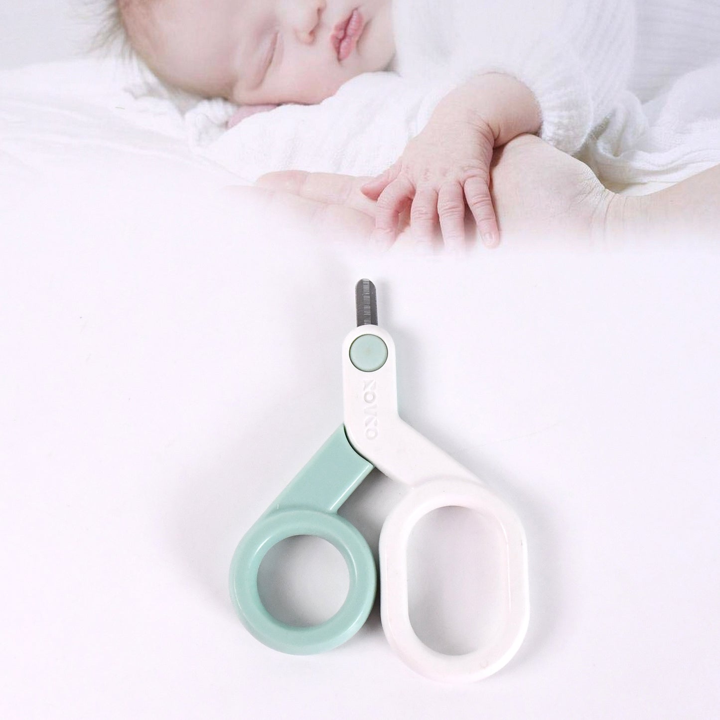 Baby Safety Nail Cutter Scissors For Safe Nail Clipping