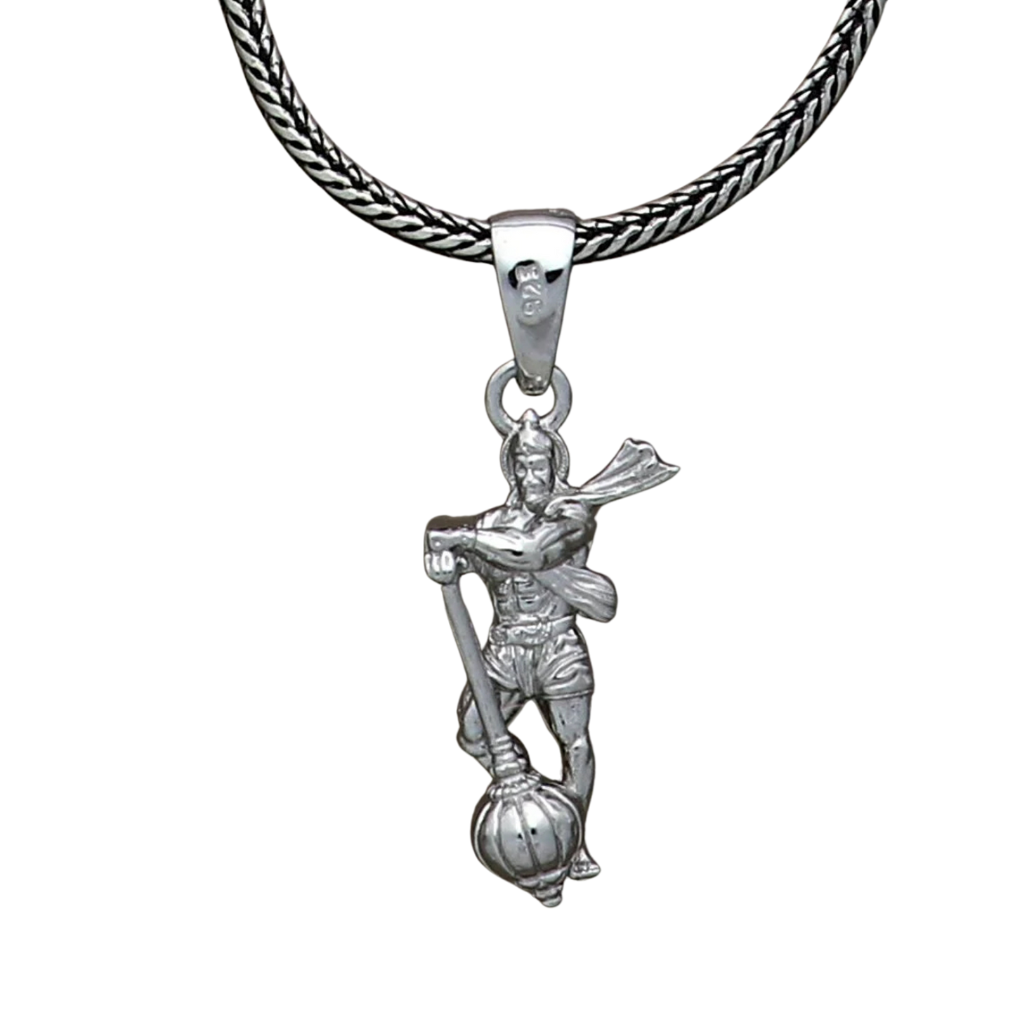 Hanuman Ji Pendant With Gada Religious Jewellery